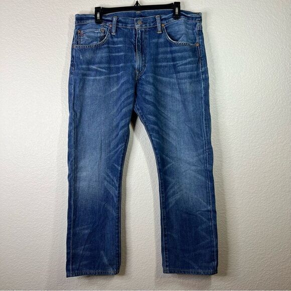 Polo Ralph Lauren‎ Men's Slim Straight Stratford Wash Denim Jeans Size 35 - Picture 1 of 7